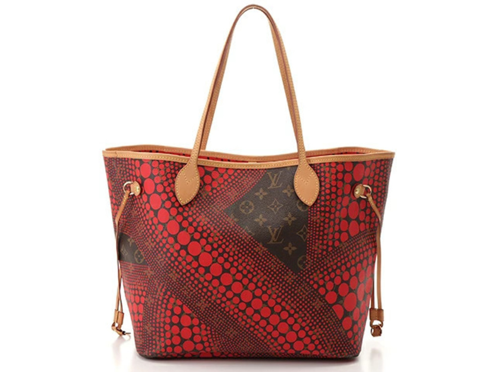 LOUIS VUITTON Neverfull Tote Bag Monogram New Wave Rouge Red